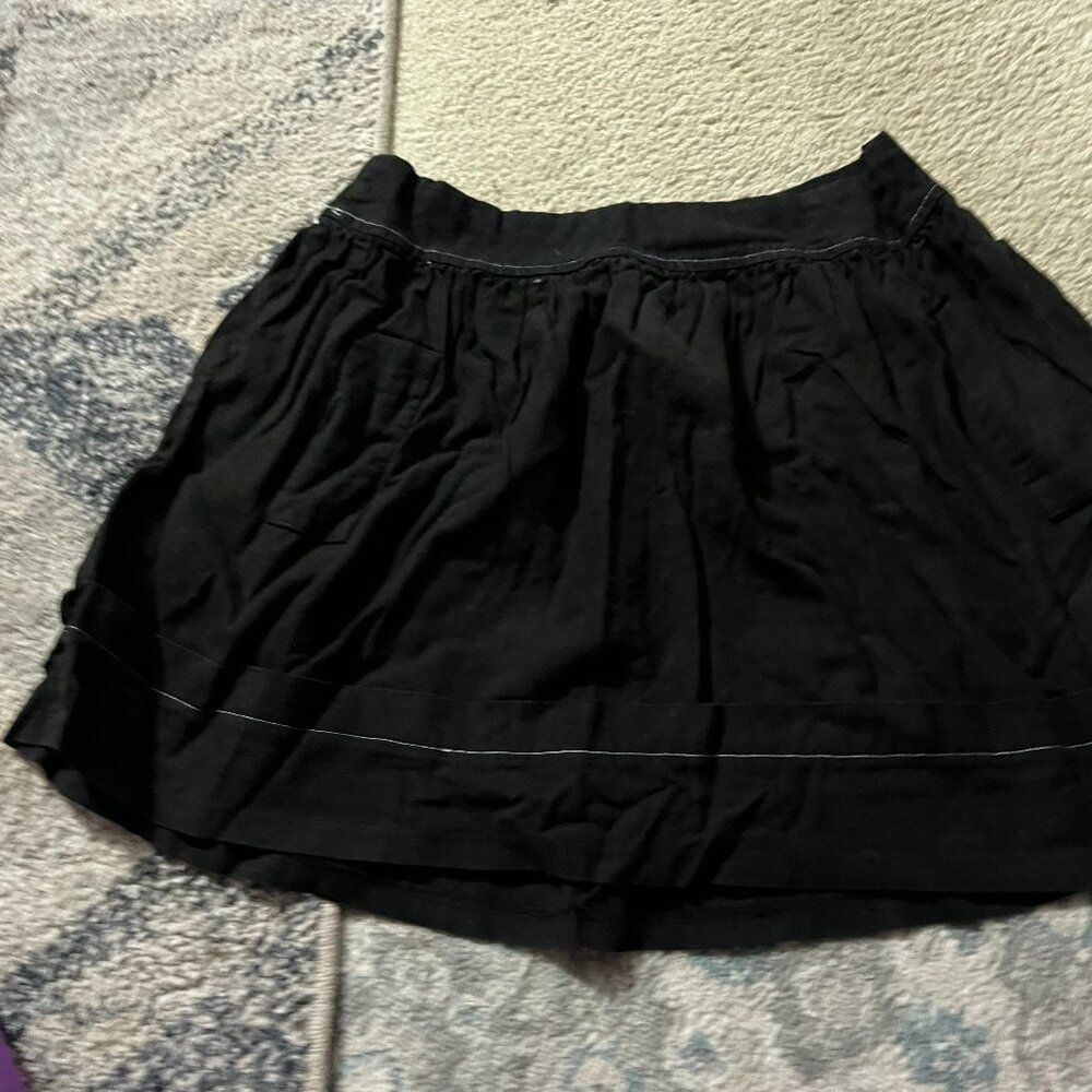Karlie large black‎ mini skirt